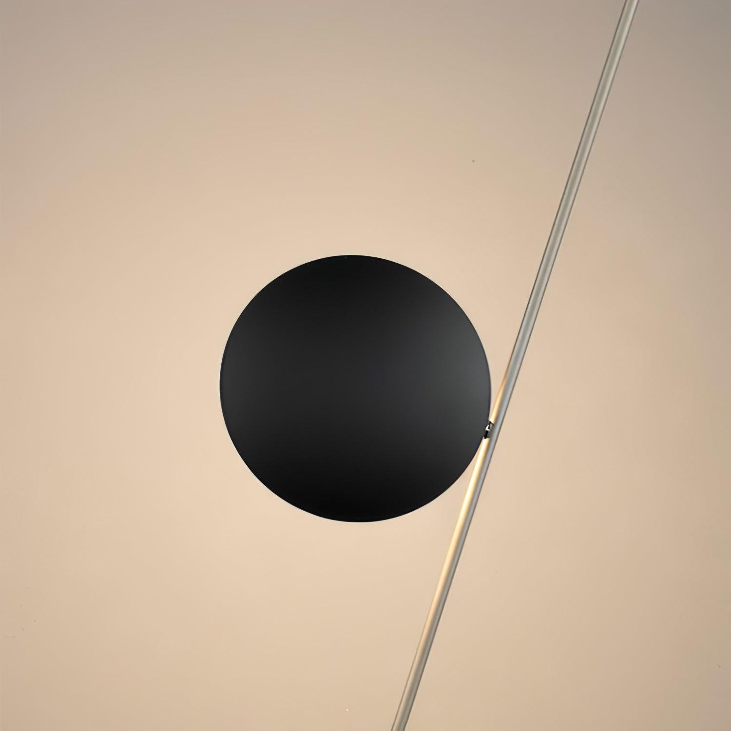 Modern LED Torchiere Floor Lamp with Slim Profile and Adjustable Warm Lighting