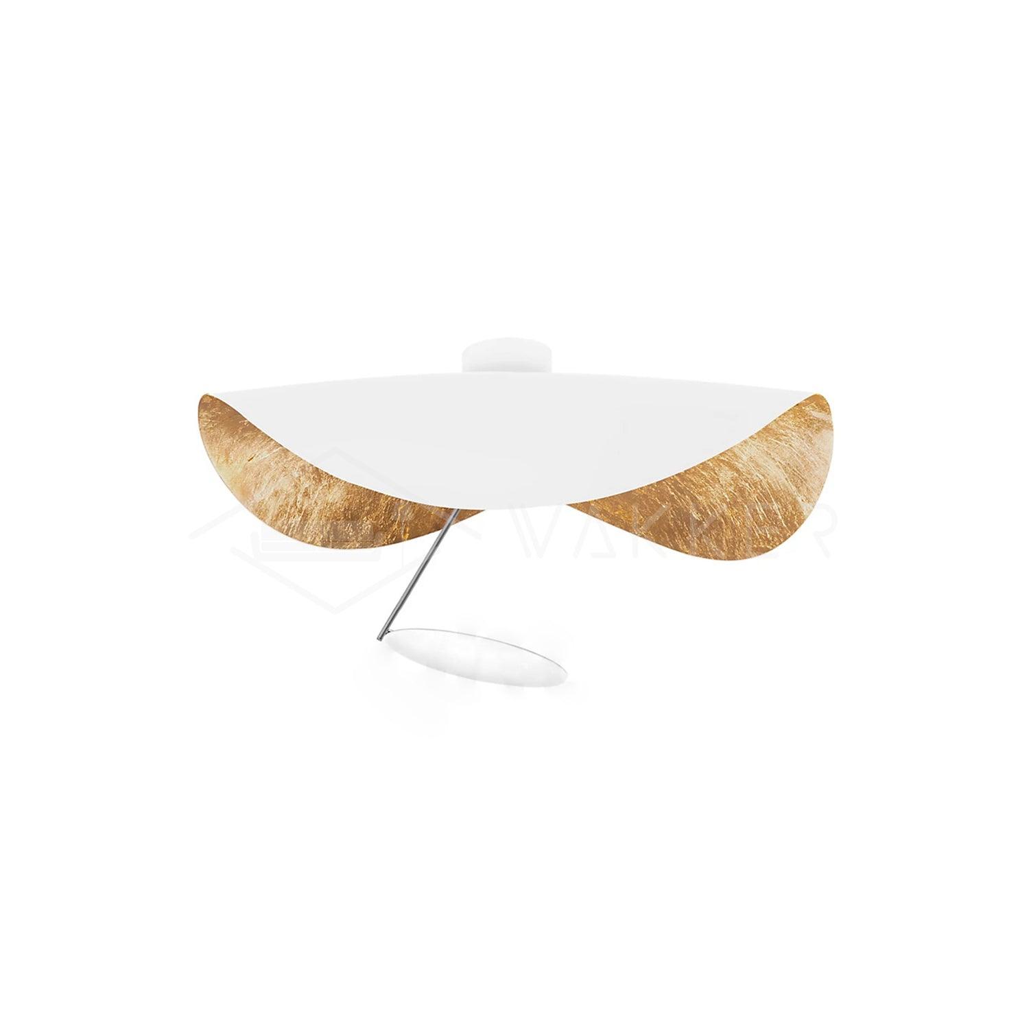 Giorgio Modern LED Flush Mount Ceiling Light with Minimalist Curved Disc Shade