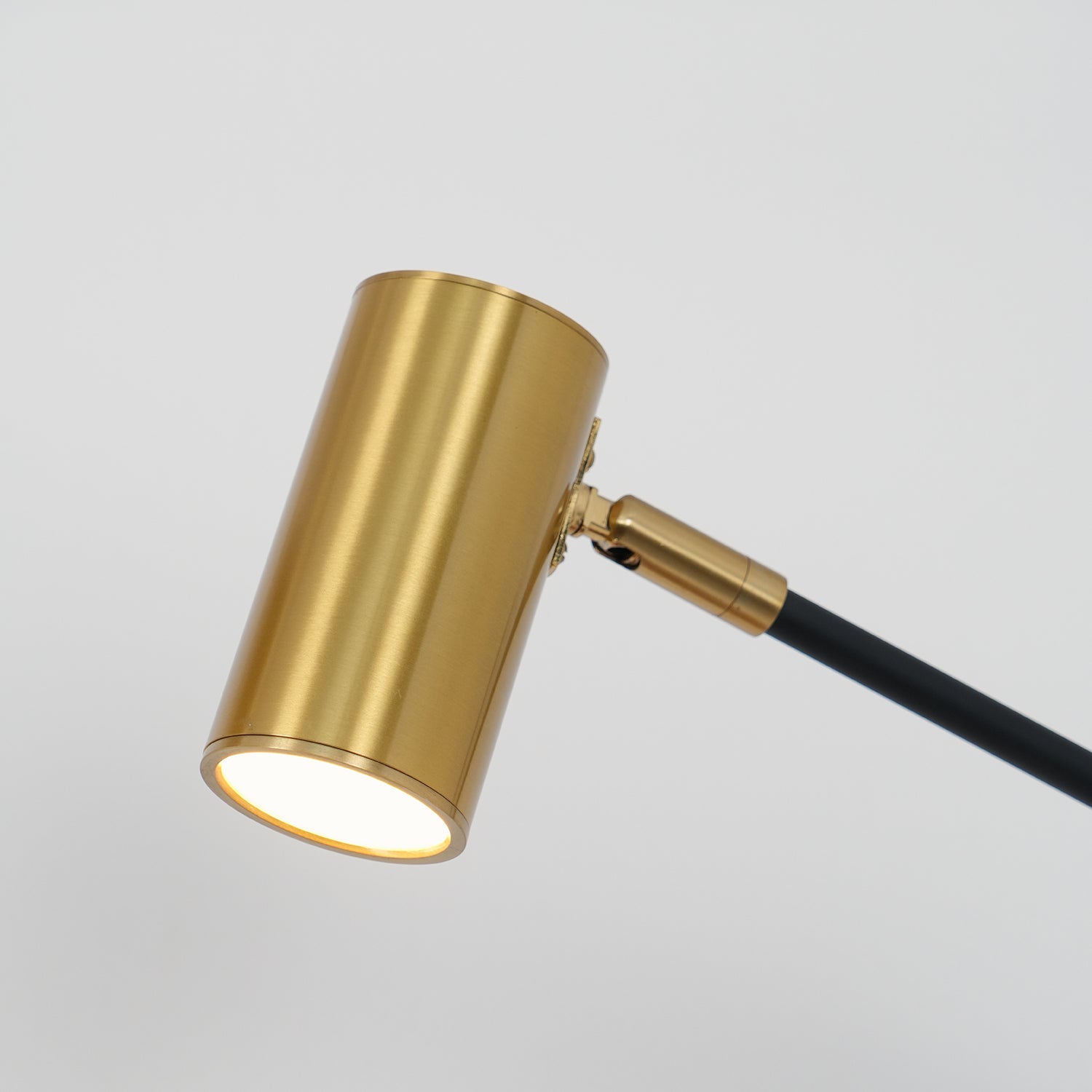 Lektor Modern Adjustable Table Lamp Articulated Reading Light for Office Gold and Black