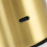Modern Mushroom Metal Desk Lamp Portable Rechargeable LED Table Light for Office and Bedroom