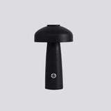 Modern Mushroom Metal Desk Lamp Portable Rechargeable LED Table Light for Office and Bedroom
