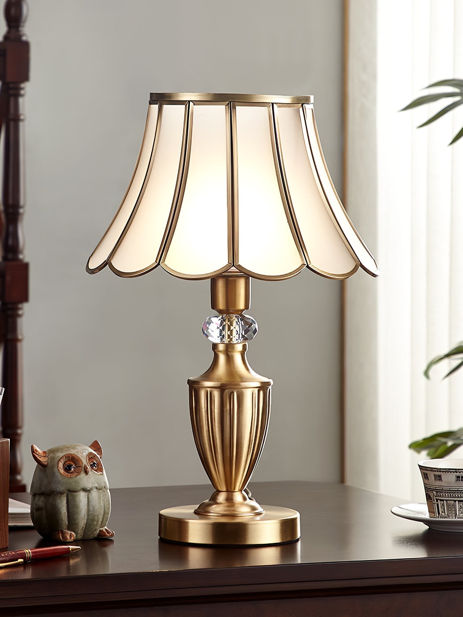 vintage-brass-table-lamp-with-white-glass-globe-shade-for-sophisticated-home-lighting