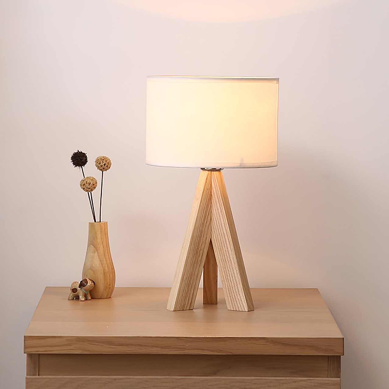 modern-lifland-ash-wood-table-lamp-with-white-fabric-shade-for-bedside-lighting-and-contemporary-decor