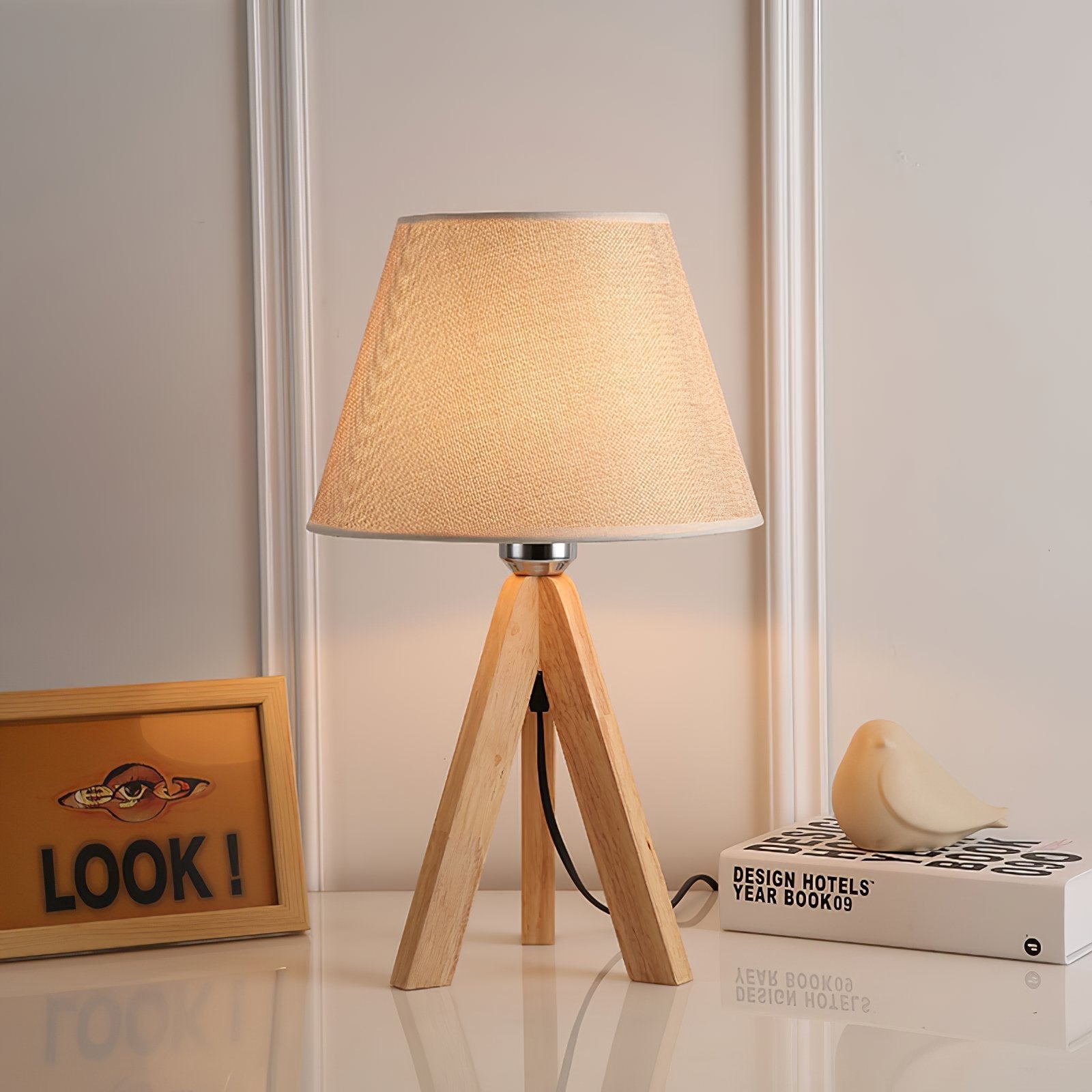 modern-lifland-ash-wood-table-lamp-with-white-fabric-shade-for-bedside-lighting-and-contemporary-decor