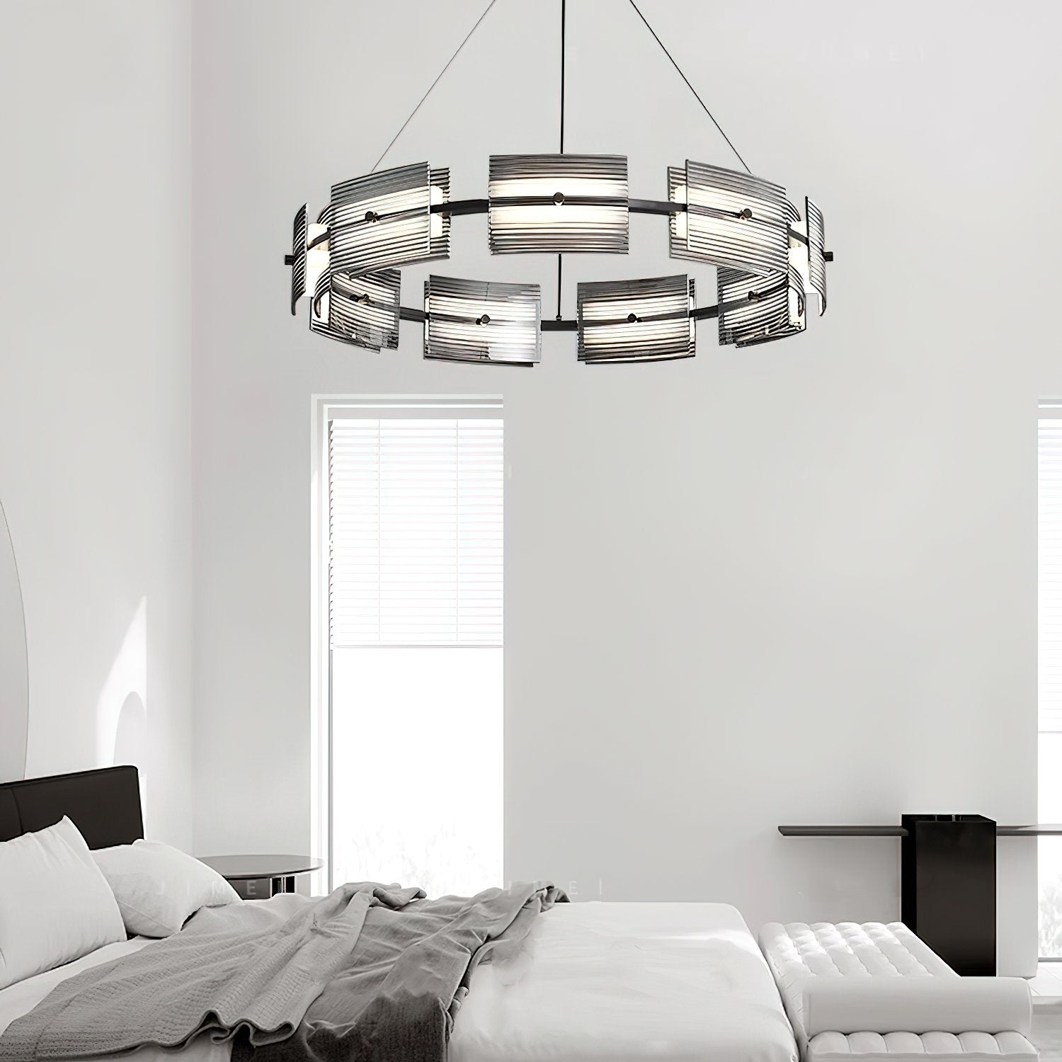 modern-black-geometric-led-pendant-light-luxury-integrated-chandelier-for-living-room
