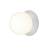 Lunara Modern Glass Globe Wall Sconce and Ceiling Light for Entryway or Hallway