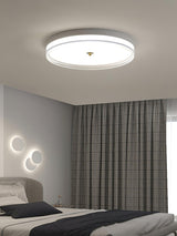 Modern Scandinavian Round LED Ceiling Light with Acrylic Frame and Three Color Modes