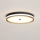 Modern Scandinavian Round LED Ceiling Light with Acrylic Frame and Three Color Modes