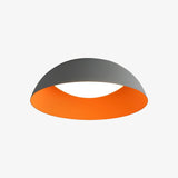 Juliven Modern LED Ceiling Light with Broad Aluminum Lampshade and Flush Mount Design