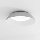 Juliven Modern LED Ceiling Light with Broad Aluminum Lampshade and Flush Mount Design