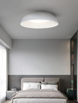 Juliven Modern LED Ceiling Light with Broad Aluminum Lampshade and Flush Mount Design