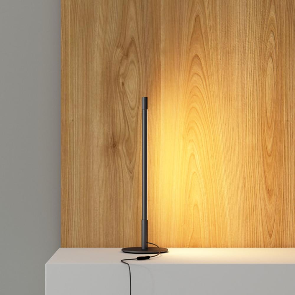 Modern Linear LED Table Lamp Minimalist Nightstand Light for Bedroom and Living Room