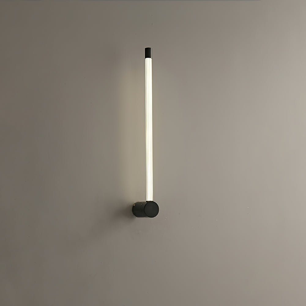 Minimalist Slim Linear LED Wall Lamp Modern Long Tube Sconce for Gallery and Exhibition