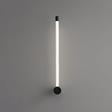 Minimalist Slim Linear LED Wall Lamp Modern Long Tube Sconce for Gallery and Exhibition