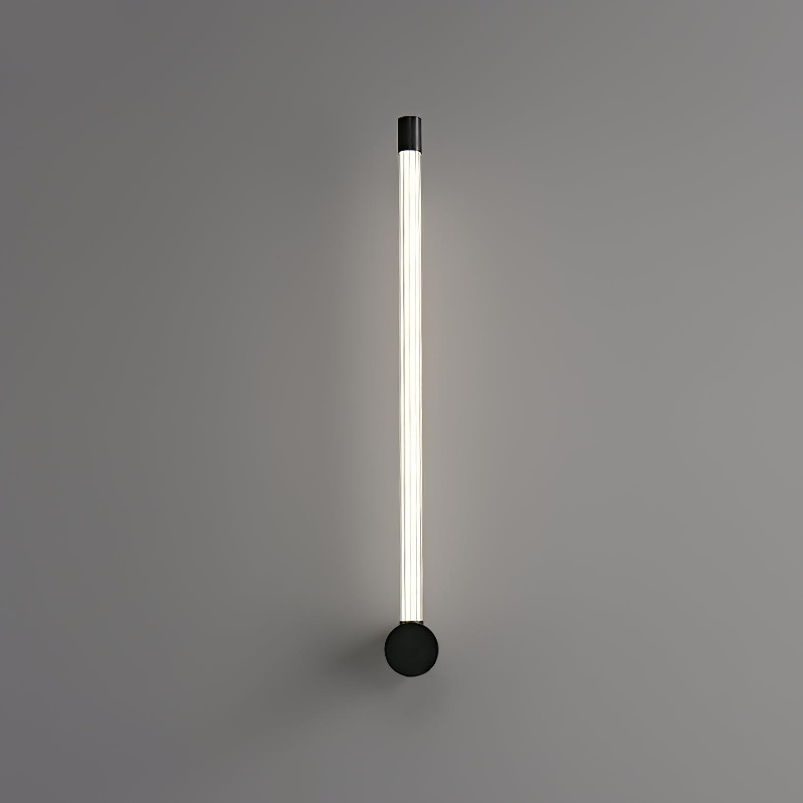 Minimalist Slim Linear LED Wall Lamp Modern Long Tube Sconce for Gallery and Exhibition