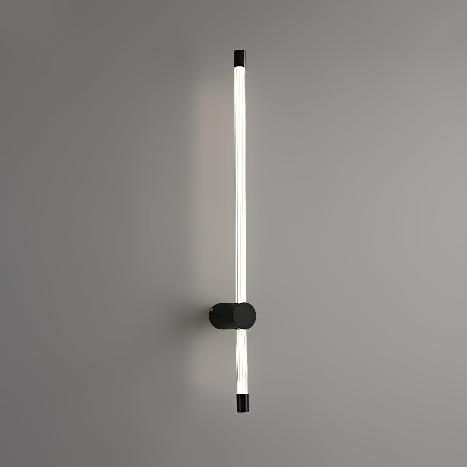 Minimalist Slim Linear LED Wall Lamp Modern Long Tube Sconce for Gallery and Exhibition