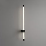 Minimalist Slim Linear LED Wall Lamp Modern Long Tube Sconce for Gallery and Exhibition