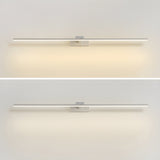 Modern Minimalist LED Linear Bathroom Vanity Wall Light Aluminum Sconce Fixture