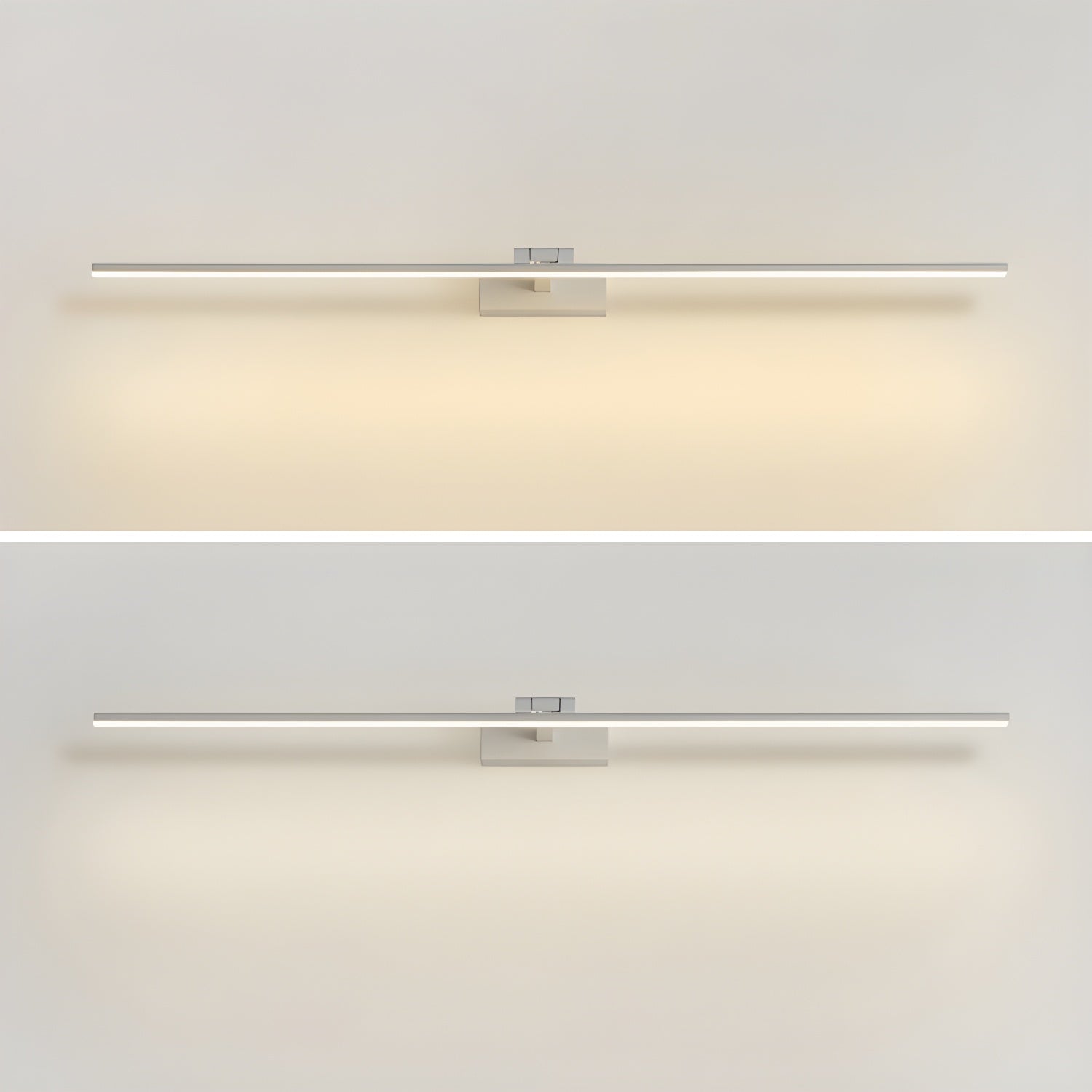 Modern Minimalist LED Linear Bathroom Vanity Wall Light Aluminum Sconce Fixture