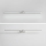 Modern Minimalist LED Linear Bathroom Vanity Wall Light Aluminum Sconce Fixture