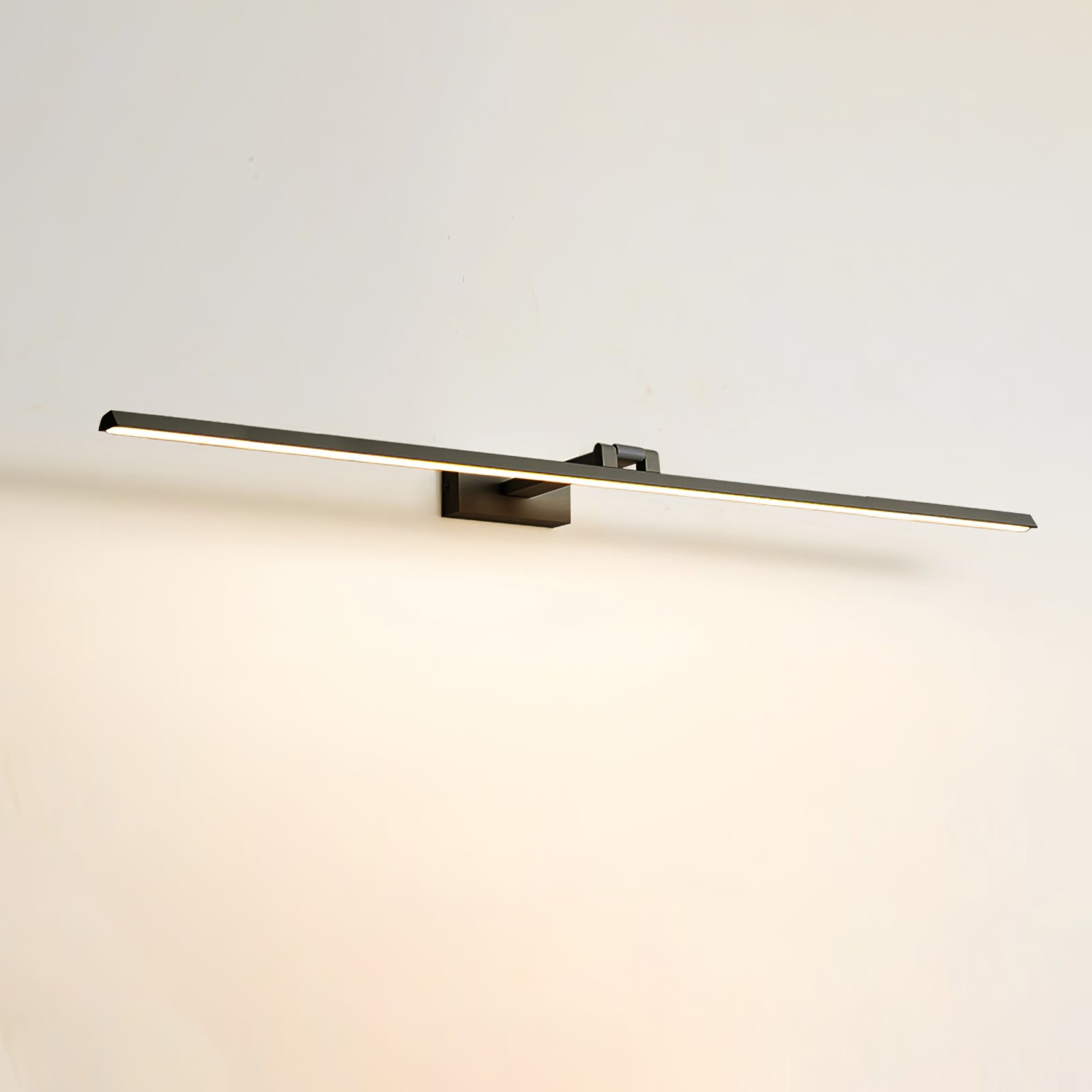 Modern Minimalist LED Linear Bathroom Vanity Wall Light Aluminum Sconce Fixture
