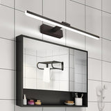 Modern Minimalist LED Linear Bathroom Vanity Wall Light Aluminum Sconce Fixture