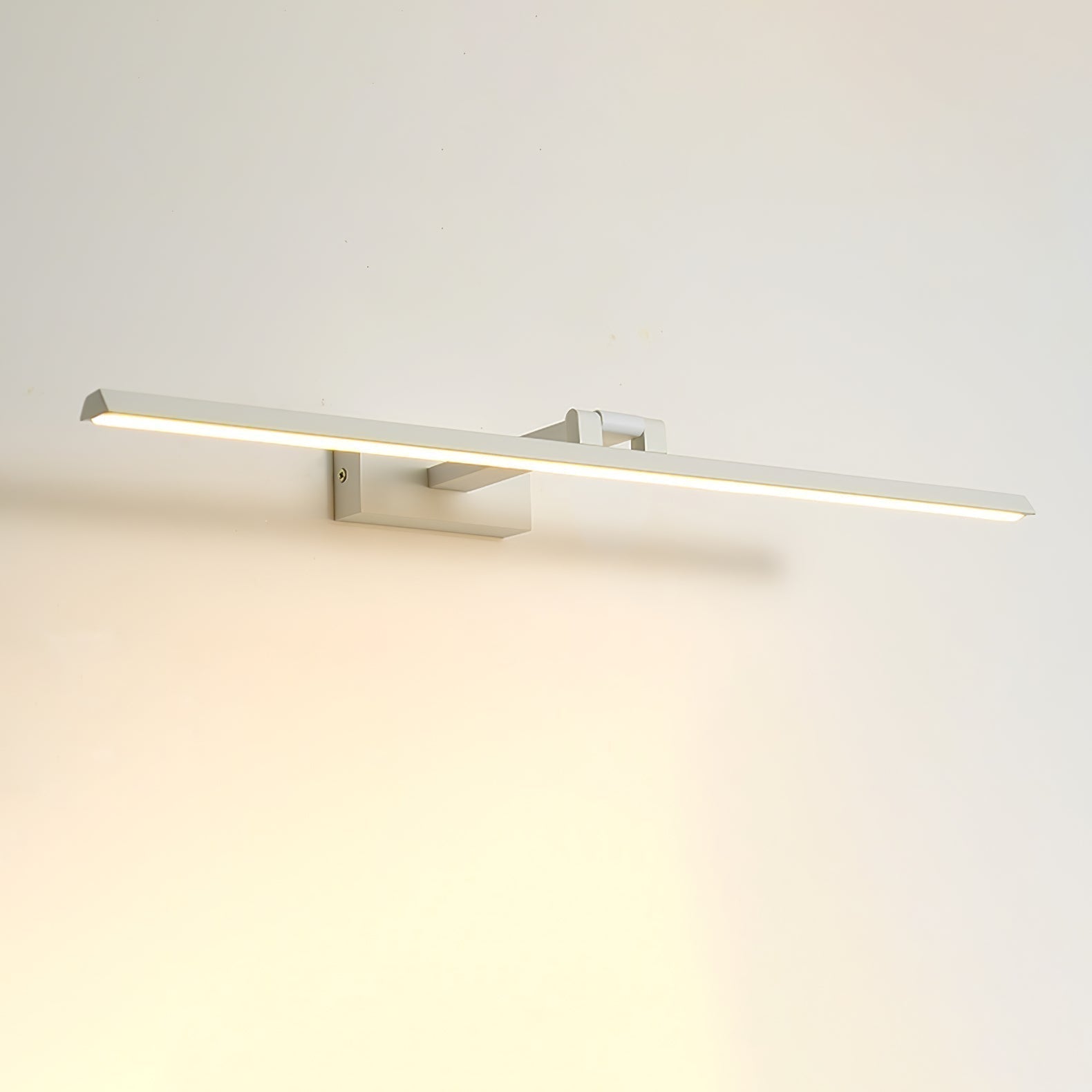 Modern Minimalist LED Linear Bathroom Vanity Wall Light Aluminum Sconce Fixture
