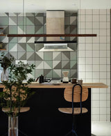 Modern Walnut Linear LED Pendant Light Minimalist Wood Hanging Chandelier for Dining Room