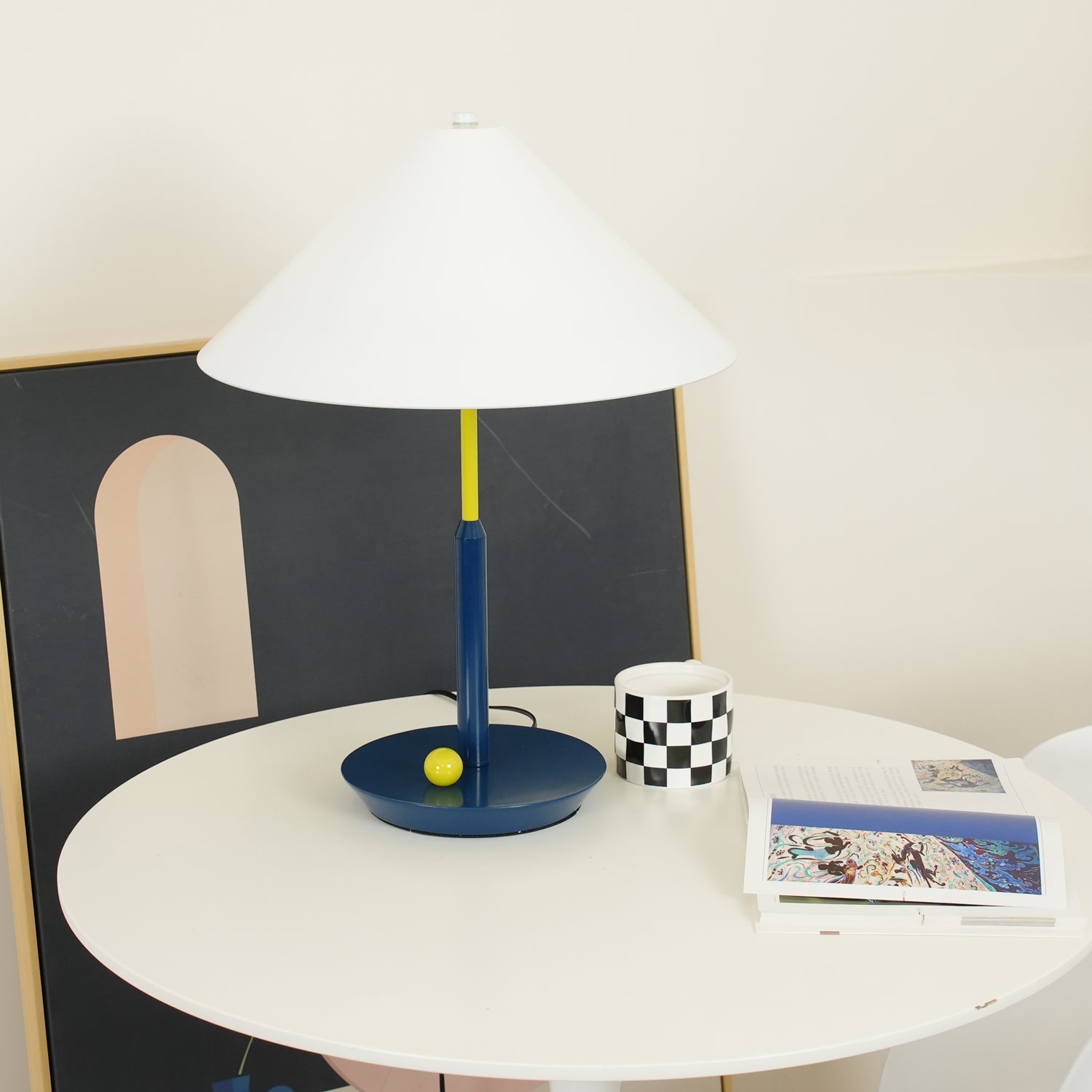 Modern Floating Style Little Eliah Table Lamp for Bedroom and Designer Nightstand Lighting