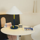Modern Floating Style Little Eliah Table Lamp for Bedroom and Designer Nightstand Lighting