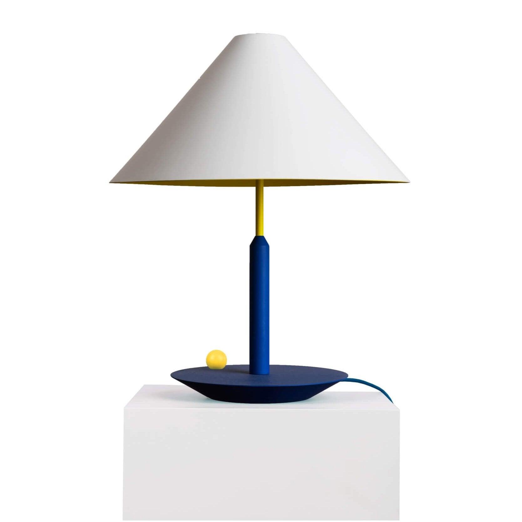 Modern Floating Style Little Eliah Table Lamp for Bedroom and Designer Nightstand Lighting