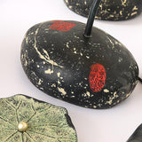 Elegant Lotus Resin Floor Lamp Floral Decorative Standing Light for Living Room