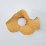 Elegant Resin Lotus Leaf Ceiling Lamp for Modern Interior Design and Ambient Home Lighting
