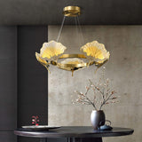 elegant-lotus-leaf-enamel-stained-glass-brass-chandelier-for-luxury-dining-and-living-spaces