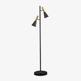 Modern Nordic Metal Floor Lamp with Marble Base and Adjustable Rotating Shade