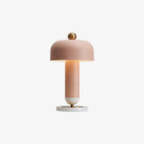 Modern Lulu Metal Bedside Table Lamp with Retro Aesthetic Design