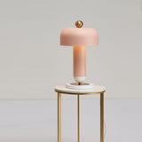 Modern Lulu Metal Bedside Table Lamp with Retro Aesthetic Design
