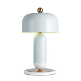 Modern Lulu Metal Bedside Table Lamp with Retro Aesthetic Design