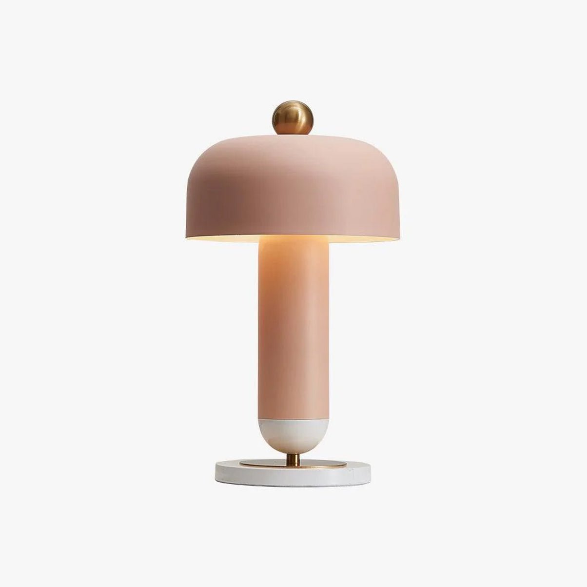Modern Lulu Metal Bedside Table Lamp with Retro Aesthetic Design