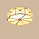 modern-brass-and-white-glass-round-flush-mount-ceiling-light-for-living-room