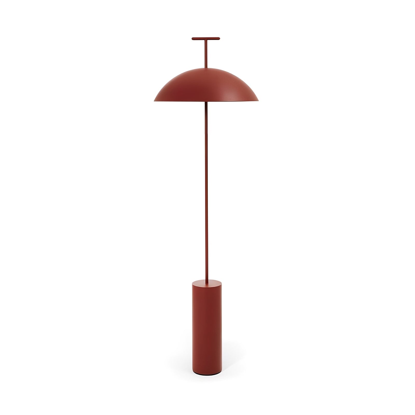 Monolith Dome Floor Lamp Minimalist Metal Standing Light for Living Room and Office
