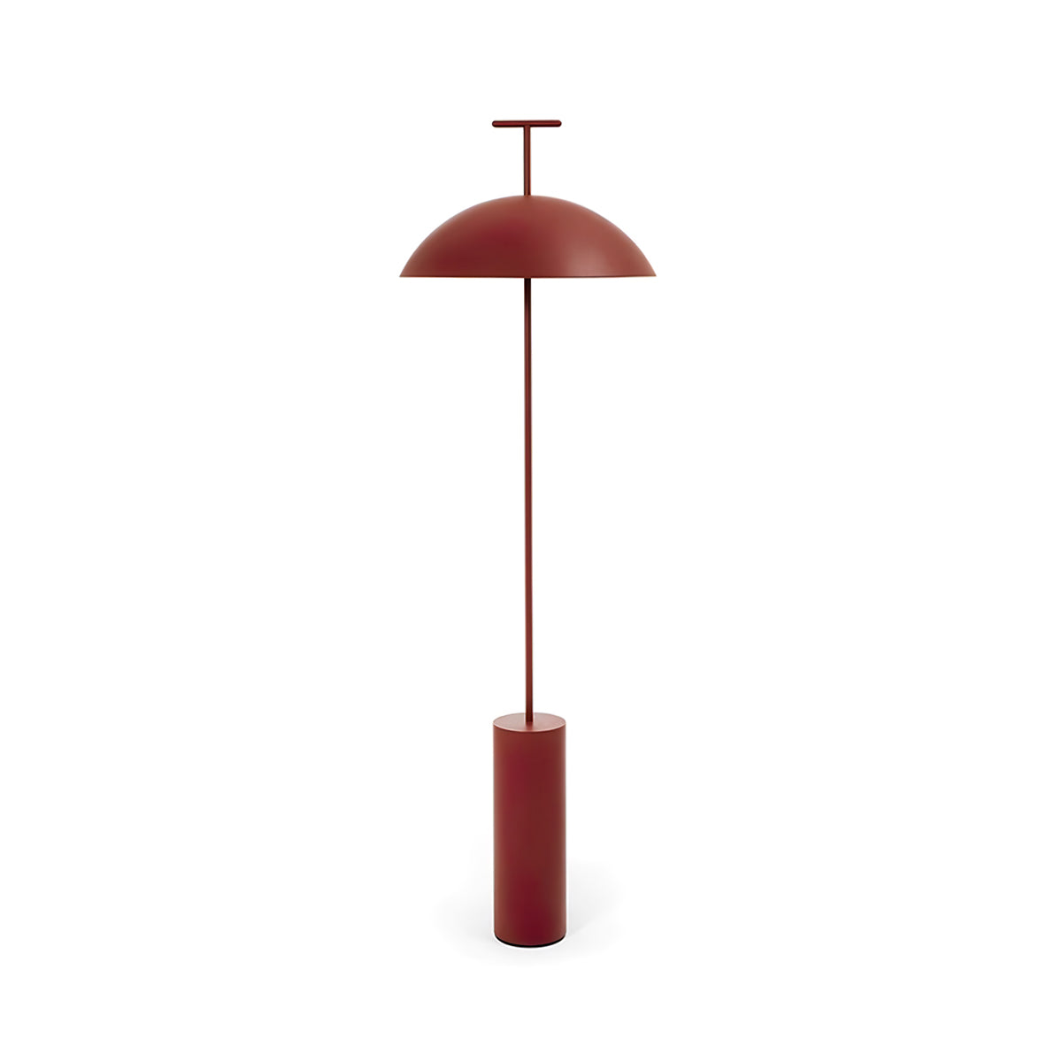 Monolith Dome Floor Lamp Minimalist Metal Standing Light for Living Room and Office