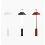Monolith Dome Floor Lamp Minimalist Metal Standing Light for Living Room and Office