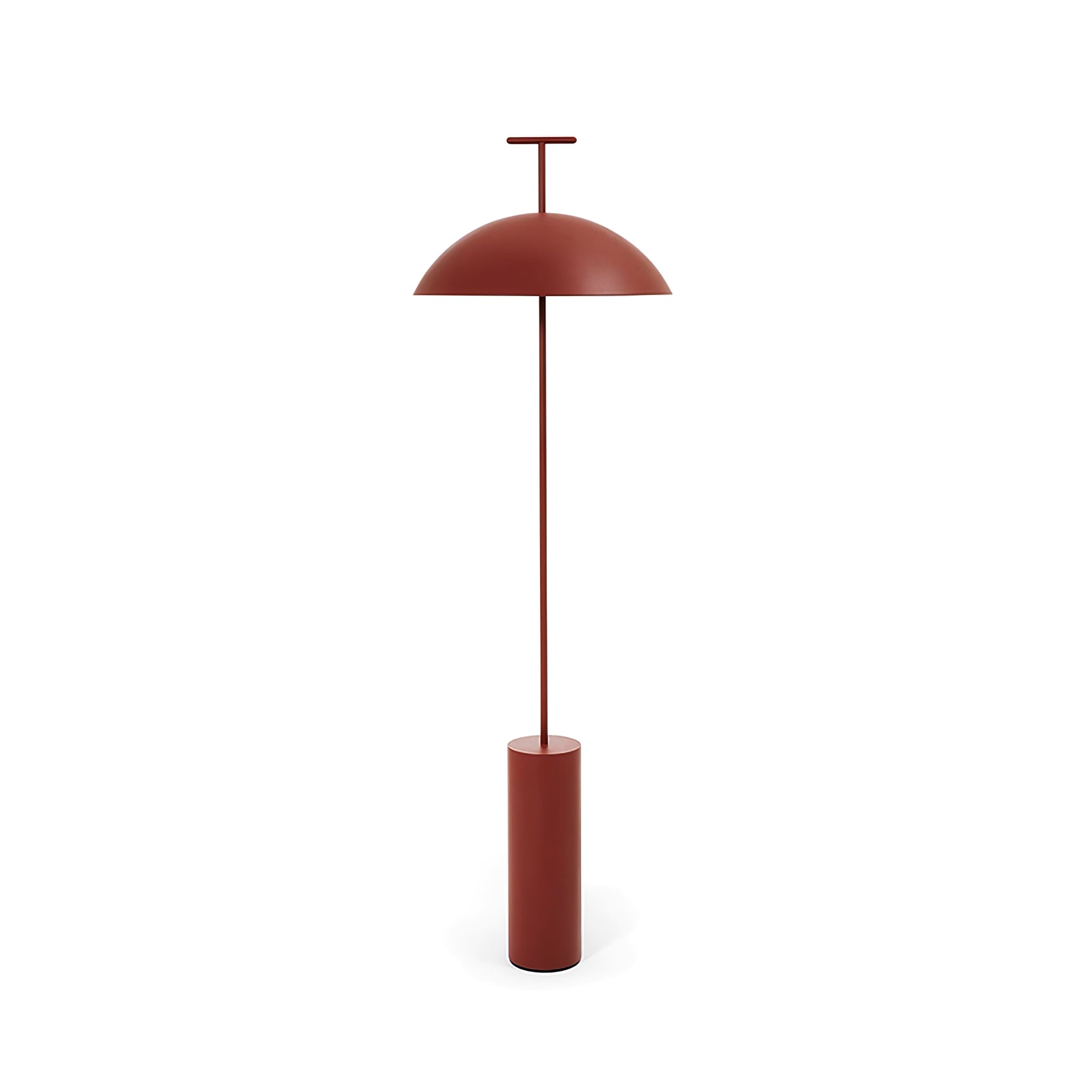 Monolith Dome Floor Lamp Minimalist Metal Standing Light for Living Room and Office