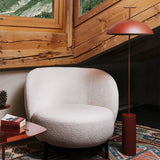 Monolith Dome Floor Lamp Minimalist Metal Standing Light for Living Room and Office