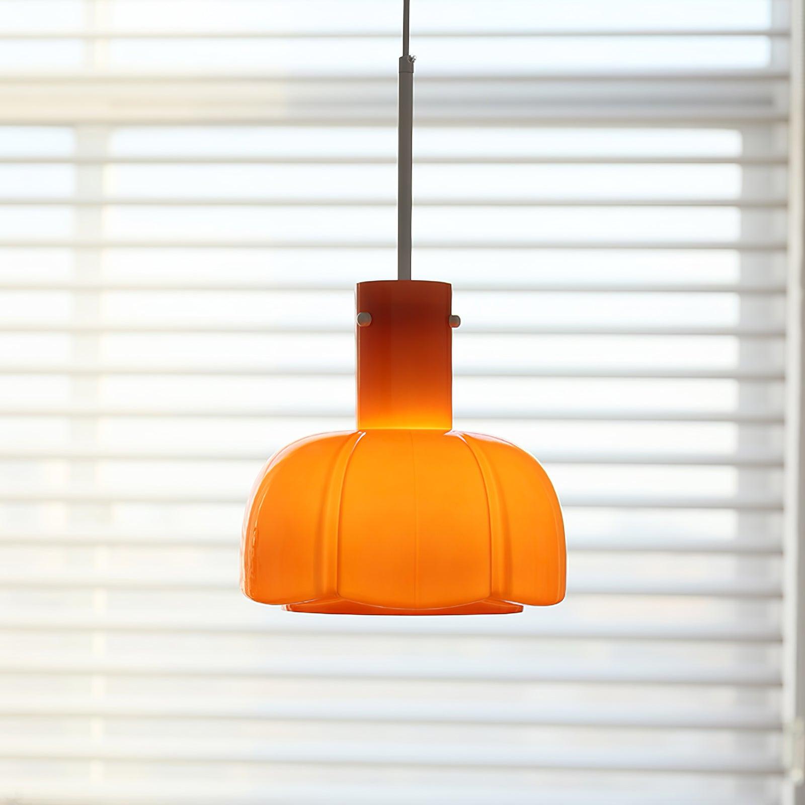 Modern Petal Glass Pendant Light Layered Floral Hanging Lamp for Living Room Dining Area