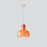 Modern Petal Glass Pendant Light Layered Floral Hanging Lamp for Living Room Dining Area
