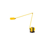 Dynamo Minimalist Adjustable LED Table Lamp Rotating Metal Desk Light for Modern Bedroom Office