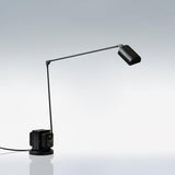 Dynamo Minimalist Adjustable LED Table Lamp Rotating Metal Desk Light for Modern Bedroom Office