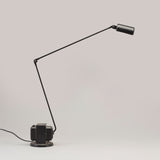 Dynamo Minimalist Adjustable LED Table Lamp Rotating Metal Desk Light for Modern Bedroom Office